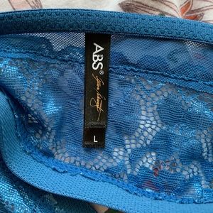 ABS Allen Schwartz Intimates & Sleepwear - Blue Lace Bralette ABS Allen Schwartz Intimates & Sleepwear - Blue Lace Bralette